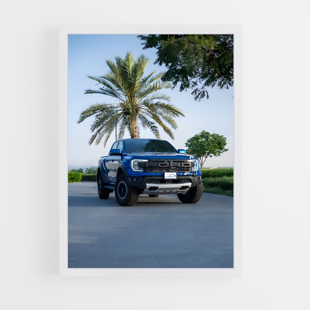 Poster Ford Raptor Adventure (vue 3)